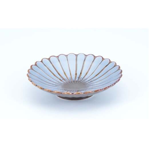 有田焼 色んな形の小皿 5点 セット（蒼×銀）【まるぶん】食器 器 うつわ かわいい 華やか ハレの日 ギフト プレゼント 新年 35000円 A35-381_イメージ5