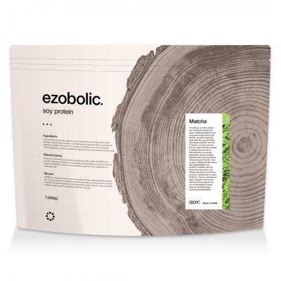 ふるさと納税 下関市 【抹茶風味】 ソイプロテイン 1kg EZOBOLIC プロテイン LG101-soyB