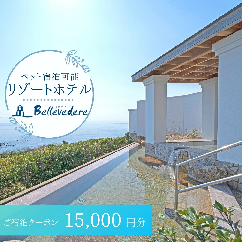 【ふるさと納税】 ホテルベルヴェデーレ 宿泊クーポン 15,000円分 宿泊チケット リゾートホテル 和歌山 紀南 南紀 観光 / 宿泊券 宿泊チケット 一泊二日 和歌山 紀南 南紀 観光【iki109】