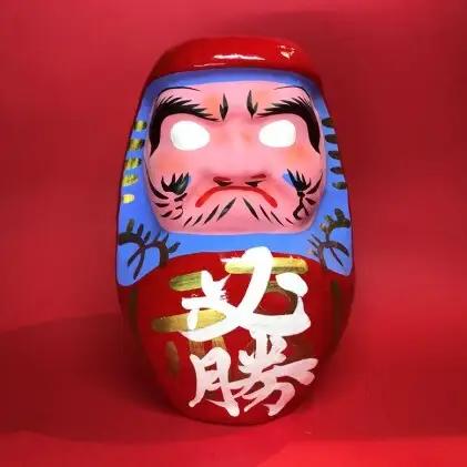 だるま 必勝 メッセージ付き 張り子 伝統工芸品 だるま【1体】【受注生産】