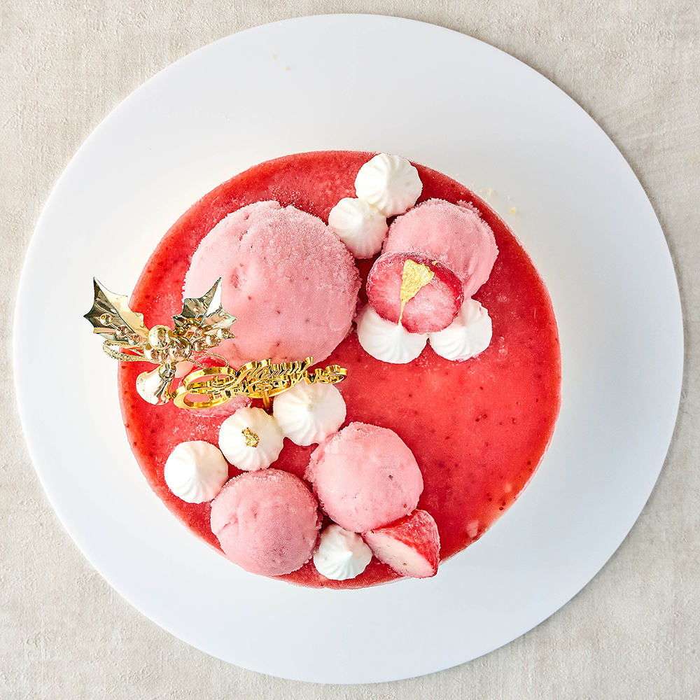 クリスマス アイスケーキ ベリーストロベリーチーズパイ 5号