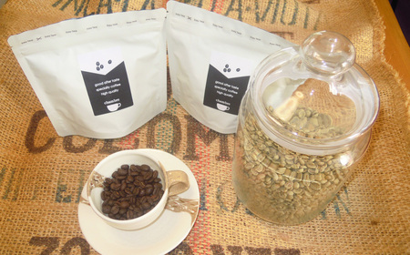 Shambre 自家焙煎コーヒー コスタリカ ／ 珈琲 豆 バリスタ厳選 炒りたて スペシャリティコーヒー 手作業 焙煎 こだわり 飲みやすい 埼玉県 No.499