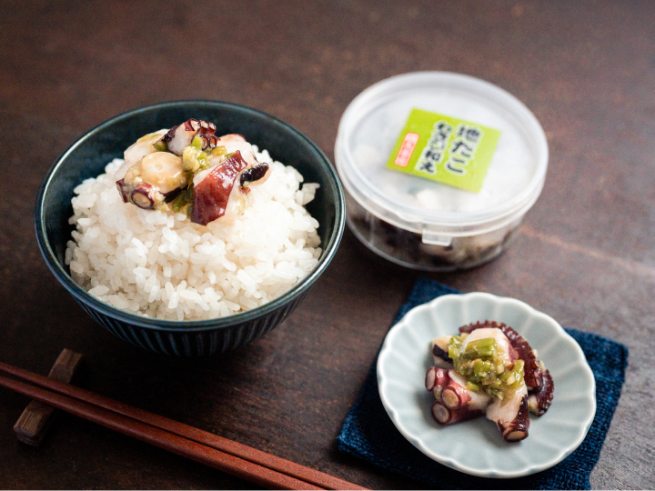 たこ 山口県産 たこわさび 70g×2 タコワサ わさび 魚介 魚介類 冷凍 小分け おかず お茶漬け おつまみ ご飯のお供 国産わさび 漁師手作り
