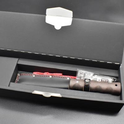 ふるさと納税 三条市 [山人] 万能キャンプナイフ軽量型 両刃 牛革ケース入 万能ナイフ アウトドア【029S001】 |  | 03