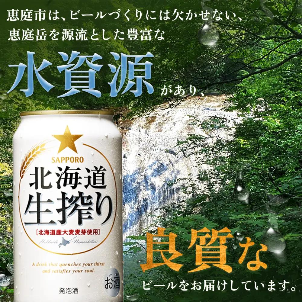 『定期便：全2回』北海道生搾り 350ml×24本【880080031902】