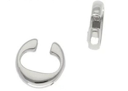 SV925 （ホワイトメッキ）イヤリングコンバーター　 9000299884