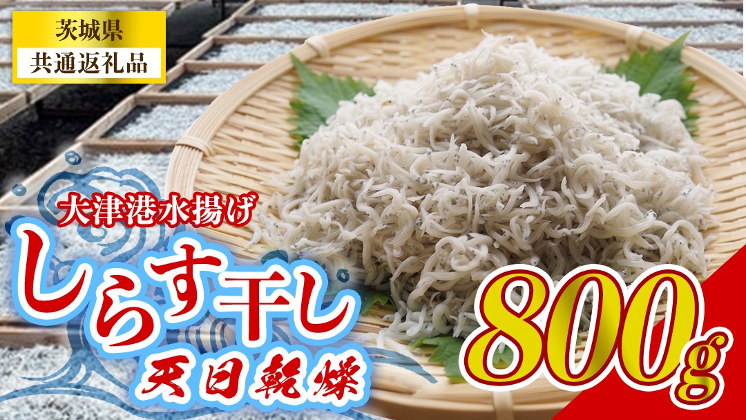 
                  しらす干し 天日乾燥 800g(400g×2) (茨城県共通返礼品:北茨城市産) (AY001) 冷凍 天日 干し ごはん ご飯 丼 海鮮 魚 名物 グルメ 茨城県 魚介類 ちりめん シラス しらす じゃこ サラダ ふるさと納税 人気 料理（AY001）
                