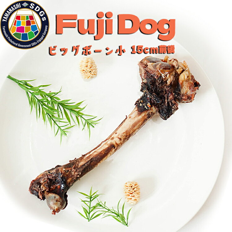 【ふるさと納税】無添加 大型犬用 おやつ 鹿骨ビッグボーン 小 （大腿骨） 鹿骨ジャーキー 鹿 ジャーキー ペット ドッグフード / 山梨県 富士河口湖町 FBK020