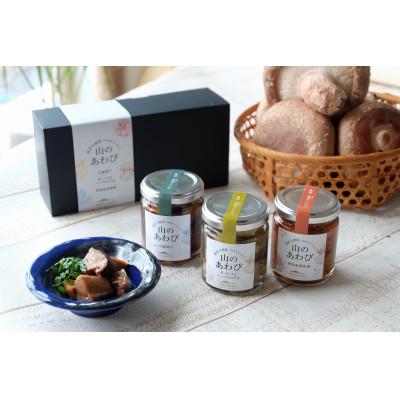 ふるさと納税 南魚沼市 山のあわび　魚沼天恵〓　三種ギフトセット