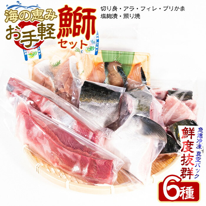 【ふるさと納税】長島海の恵み 鰤セット (6種) 刺身 塩焼き 照り焼き 塩麹 等 ぶり を堪能できる セット 急速 冷凍 真空パック で美味しさそのまま 産地直送 ふるさと納税 ぶり 切り身 惣菜 ふるさと 人気 ランキング 【山崎海産】yama-6020