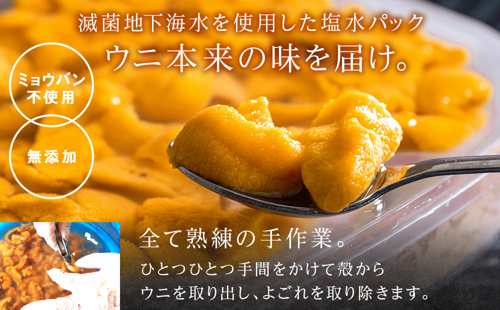 【2026年8月発送】キタムラサキウニ 100g＆いくら 150gセット ＜利尻漁業協同組合＞