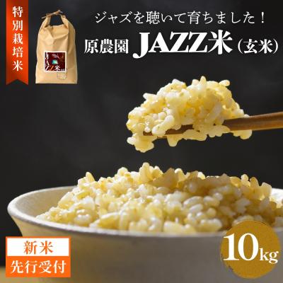 ふるさと納税 玖珠町 【令和8年産米先行受付】原農園 JAZZ米 玄米 10kg ひとめぼれ 米 お米