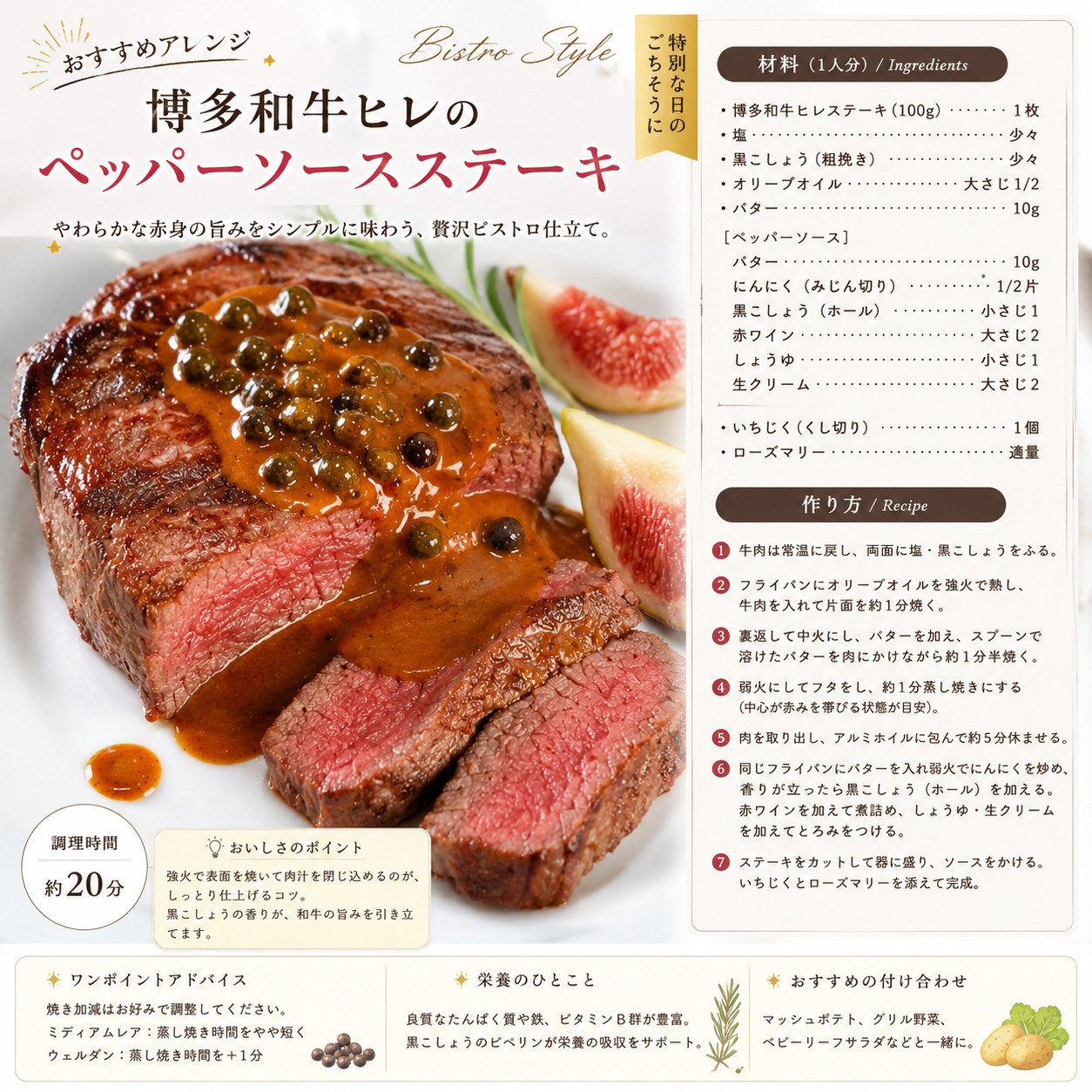この味プレミアム！【A4～A5】博多和牛ヒレステーキ　400g（100g×4枚） | 牛肉 ブランド牛 国産 和牛 ステーキ ヒレ 福岡 博多 CP063d 400g（100g×4枚）