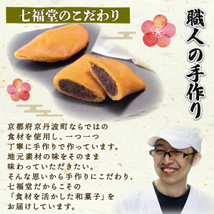 京丹波銘菓 なごみもち 15個入り 和菓子 お菓子 和スイーツ お餅 餅 あんこ 粒あん 餡子 老舗 七福堂 小豆 和餅 京丹波町 京都 