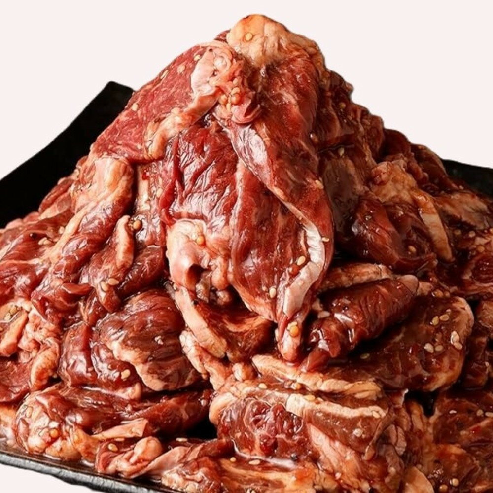 【ふるさと納税】博多和牛A4ランク以上焼肉用タレ漬550g　　　