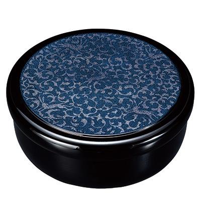 ふるさと納税 海南市 紀州漆器 茶櫃 茶びつ るり小紋