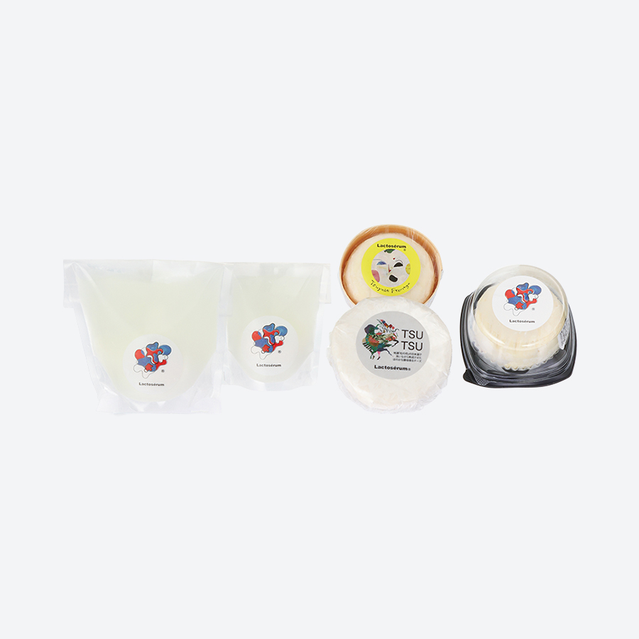 ＜Lactoserum＞「フレッシュ＆熟成チーズ」5種（モッツアレラ・ブッラータ・つやこフロマージュ・ツツー他）計580g【3ヵ月定期便】