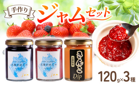 ジャム 3種 詰め合わせ いちご ブルーベリー 芋 ジャム