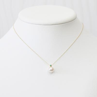 ふるさと納税 天草市 真珠 ネックレス 8-8.5mm K10 ホワイトピンク 誕生石 エメラルド_S085-548 |  | 02