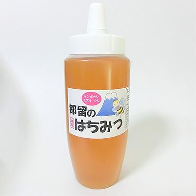 ふるさと納税 都留市 都留のはちみつ(ケンポナシ・ミズキ・クリ)500g　国産はちみつ