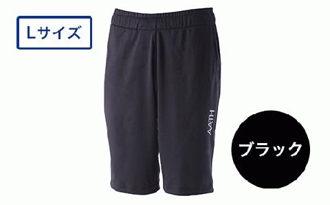 I4-06CA【カラー：ブラック サイズ：L】リカバリーウェア A.A.TH/ ハーフパンツ（品番：AAP99714）