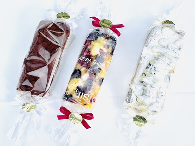 パウンドケーキ　3本セット（ホワイトチョコ、チョコバナナ、ベリー） ※離島への配送不可 _EJ02
