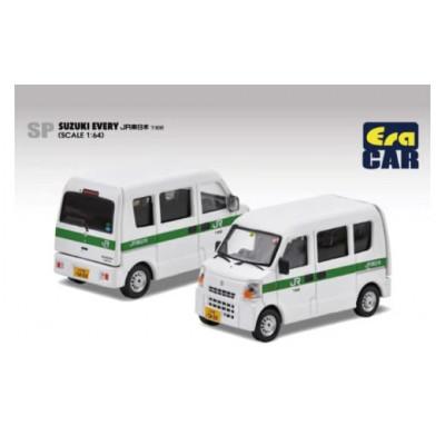 ふるさと納税 水戸市 EraCAR 1/64 JR東日本水戸支社土浦地区特注 下館駅 業務用自動車 スズキエブリイ 旧型