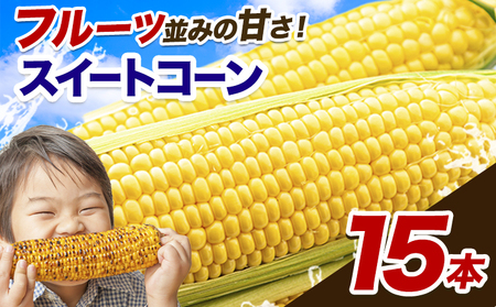 とうもろこし 15本｜とうもろこしとうもろこしとうもろこし ゴールドラッシュ