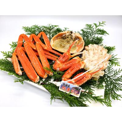ふるさと納税 新温泉町 松葉ガニの本場より活〆茹でたてを即出荷　釜茹で松葉ガニ(冷蔵)　1枚　約1kg |  | 02