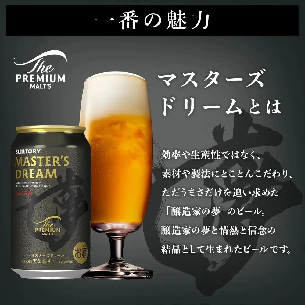 サントリー　ザ・プレミアム・モルツ マスターズドリーム（350ml×24本）（高田屋本店）