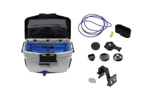 [レックマウントプラス] ライドオンバッグ (グレー)+ブロンプトン専用ベースマウント【R+Bag-GRAY-BROMPTON】「Ride On Bag とベースマウント(R+B-BROMPTON)のセット品」 [№5346-1855]