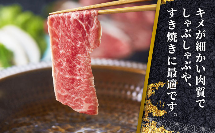 【全3回定期便】熊本県産 あか牛 リブローススライスセット 400g 冷凍 専用タレ付き あか牛のたれ付き すき焼き しゃぶしゃぶ 熊本和牛【有限会社 三協畜産】[YCG057] 