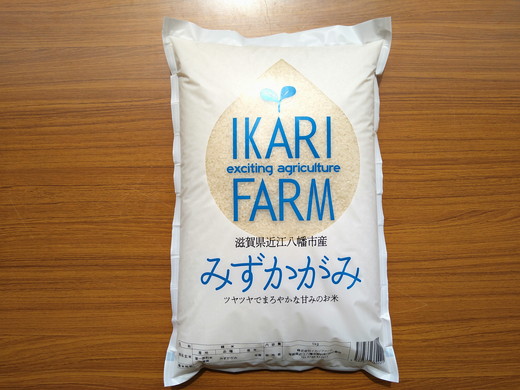 【新米】【7年産】冷めても美味しいあっさりとした味わい「みずかがみ」白米【5kg】【C014U2】