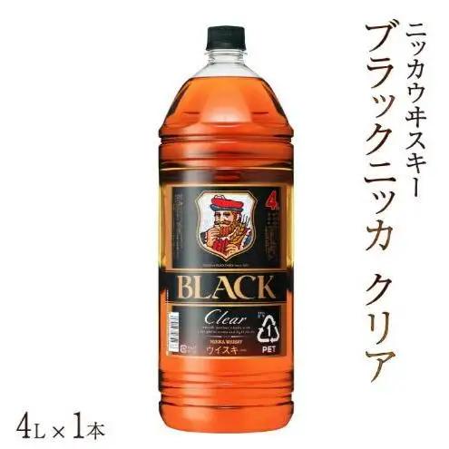 ウイスキー ブラックニッカ クリア 4L×1本 ウイスキー