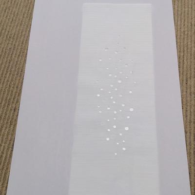 ふるさと納税 伊丹市 半衿　絽　ドット柄　白地に白　刺繍 [54030414] |  | 01