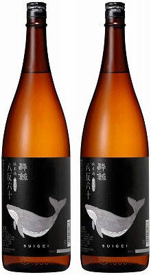 酔鯨 純米酒 八反錦60% 1800ml 2本 日本酒 地酒 【有限会社　近藤酒店】 [ATAB055]