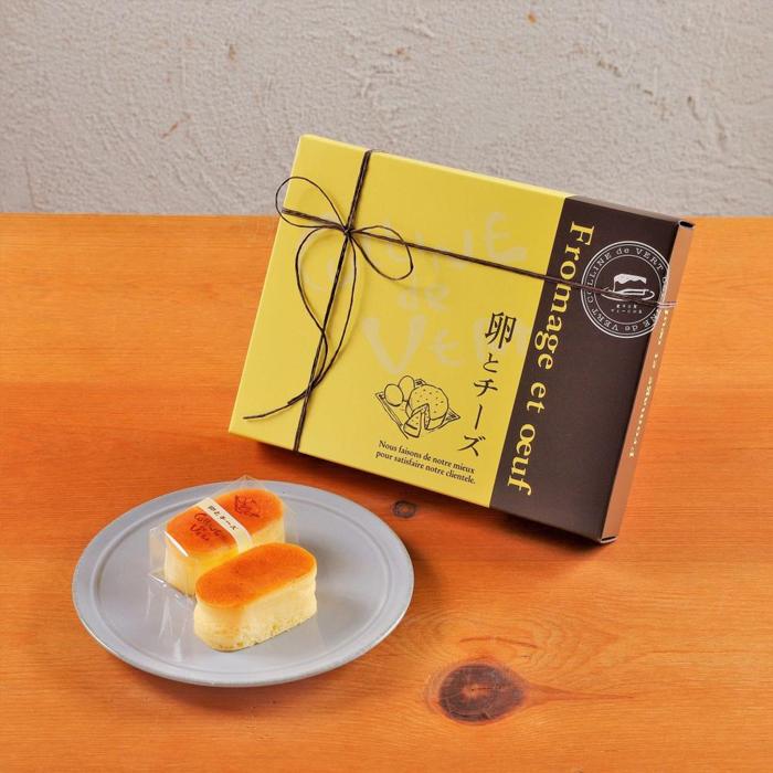 【ふるさと納税】【ヴェールの丘】【スフレチーズケーキ】卵とチーズ10個入り | チーズケーキ スフレ デザート 洋菓子 スイーツ 贈答用 送料無料 東京 八王子