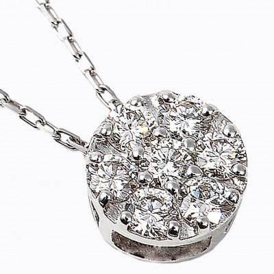 ふるさと納税 富士川町 プラチナ950　ダイヤモンド　ペンダント　0.20CT　P5934DI-P2 |  | 02