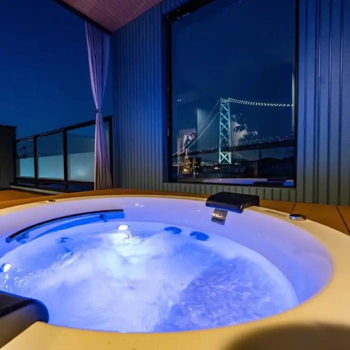 淡路島岩屋温泉 auberge 碧 宿泊割引クーポン券 100,000円分