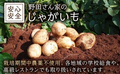 【限定50セット】 栽培期間中農薬不使用！野田さん家のじゃがいも（ニシユタカ)10kg じゃがいも ジャガイモ じゃがいも ジャガイモ 新じゃがいも 新じゃが 東彼杵町/野田物産 [BBS001]