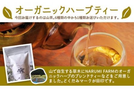 山茶 蓬 1パック NARUMIFARM《30日以内に出荷予定(土日祝除く)》お茶 茶 ハーブティー 自然栽培 ブレンドティー ブレンド オーガニック 飲料 飲み物 お家時間 徳島県 上勝町 送料無料