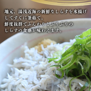 紀州和歌山湯浅産 釜揚げしらす 500g(100g×5) ※冷凍発送 シラス 釜揚げシラス 海産 海の幸【uot786A】