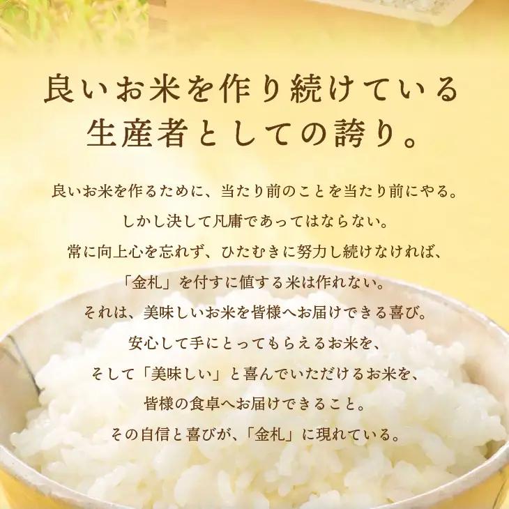 【無洗米】江刺金札米ひとめぼれ 無洗パック米 5kg 令和7年産 特別栽培米 おこめ ごはん ブランド米 精米 白米 [A0035]