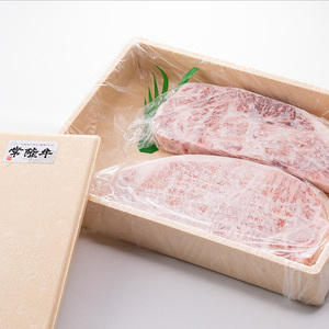 古河市で育った常陸牛！霜降サーロインステーキ2枚　計700g _AO07 ※離島への配送不可