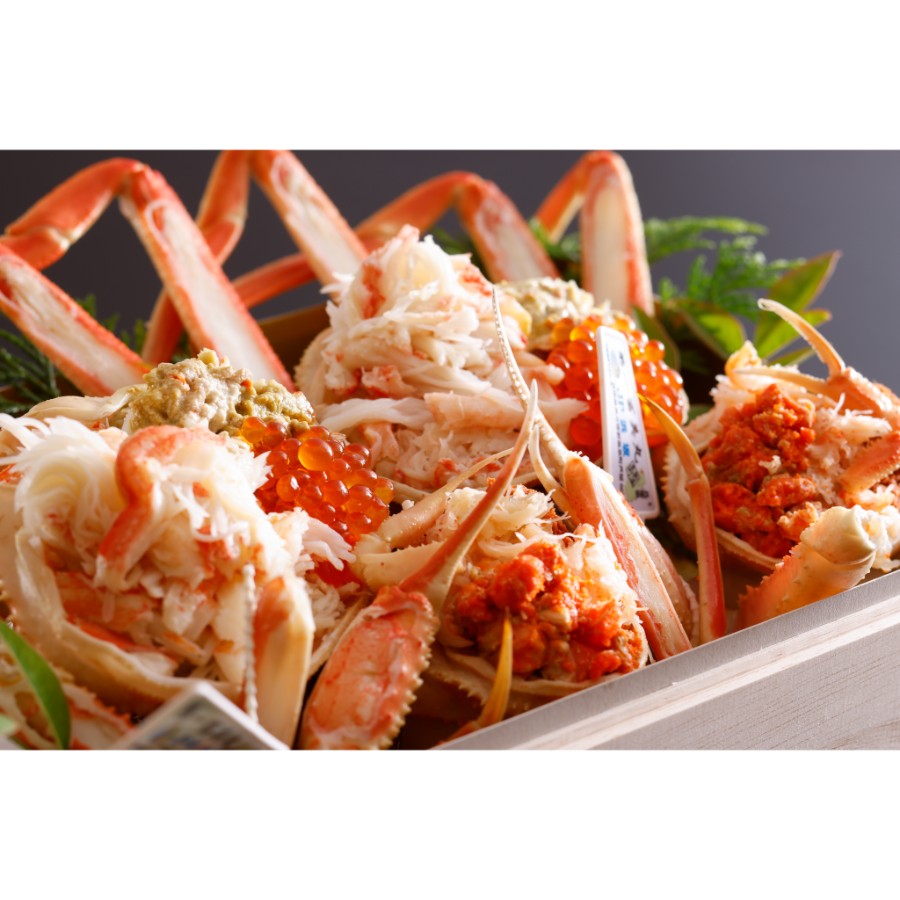 ＜北畿水産＞京丹後松葉がにおせち二段重　PREMIUM『贅極』全46品目・2段重（約3～4人前）【12月29日・30日お届け】