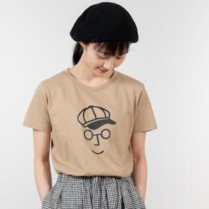 《2》【KEYMEMORY 鎌倉】キャスケットイラストTシャツ BEIGE