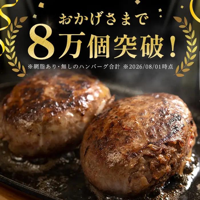 i218 鹿児島県産！黒毛和牛の究極の手ごねハンバーグ(100g×8個)  ハンバーグ 牛肉 黒毛和牛 100％ 国産 冷凍配送 冷凍ハンバーグ おかず 手ごねハンバーグ 安心安全 簡単調理 8個 網