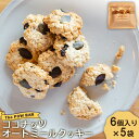 【ふるさと納税】ココナッツ オートミール クッキー 6個入り 5袋 計30個 オンライン 申請 ふるさと納税 北海道 ニセコ 体に優しい スイーツ お菓子 おやつ 焼菓子 洋菓子 栄養豊富 食物繊維 パウバー ニセコ町 【28009】