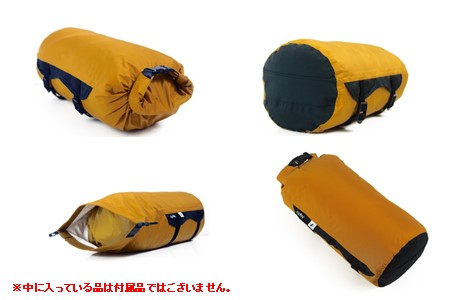 oxtos 透湿防水 コンプレッションドライバッグ 4L 【マスタード】 バッグ 【 バッグ 】