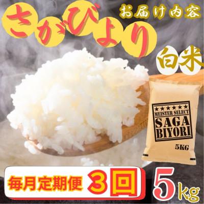 ふるさと納税 伊万里市 【毎月定期便】さがびより【白米】5kg【特A評価】《マイスターセレクト》(伊万里市)全3回 |  | 03